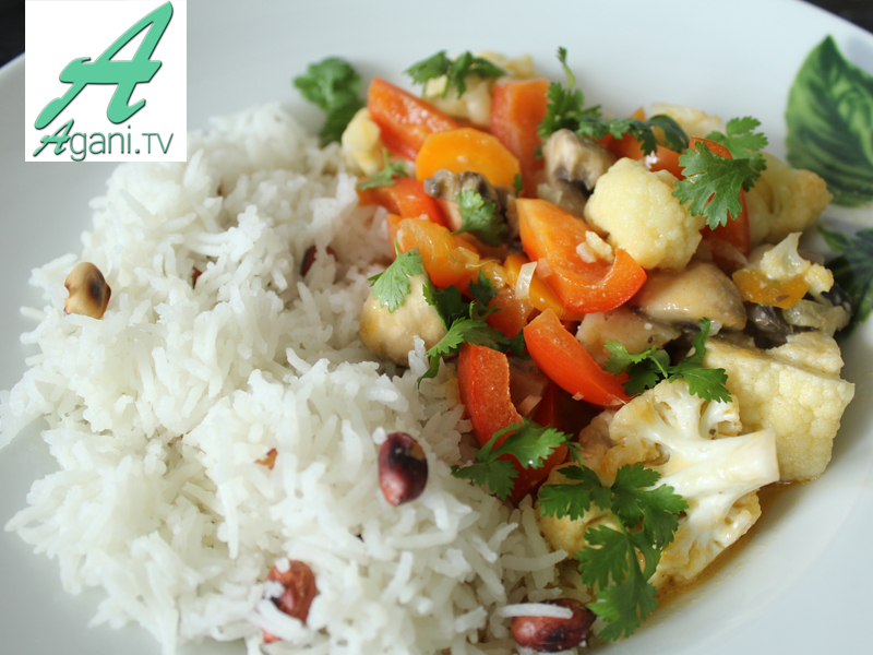Gemüse Curry Rezept mit Kokosmilch